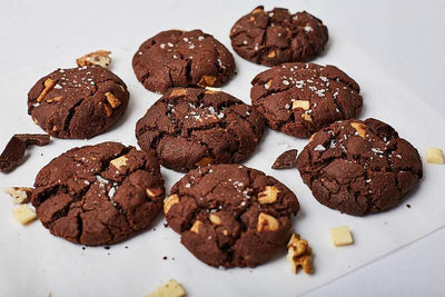 Chocolate and Walnut Cookies